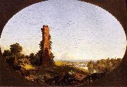 Frederic Edwin Church New England Landscape with Ruined Chimney oil painting picture wholesale
